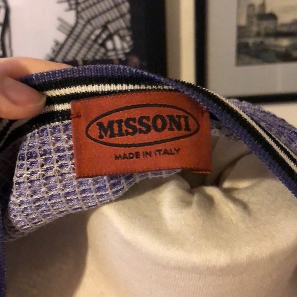 LAST CHANCE MISSONI zig zag purple cardigan - Picture 4 of 5